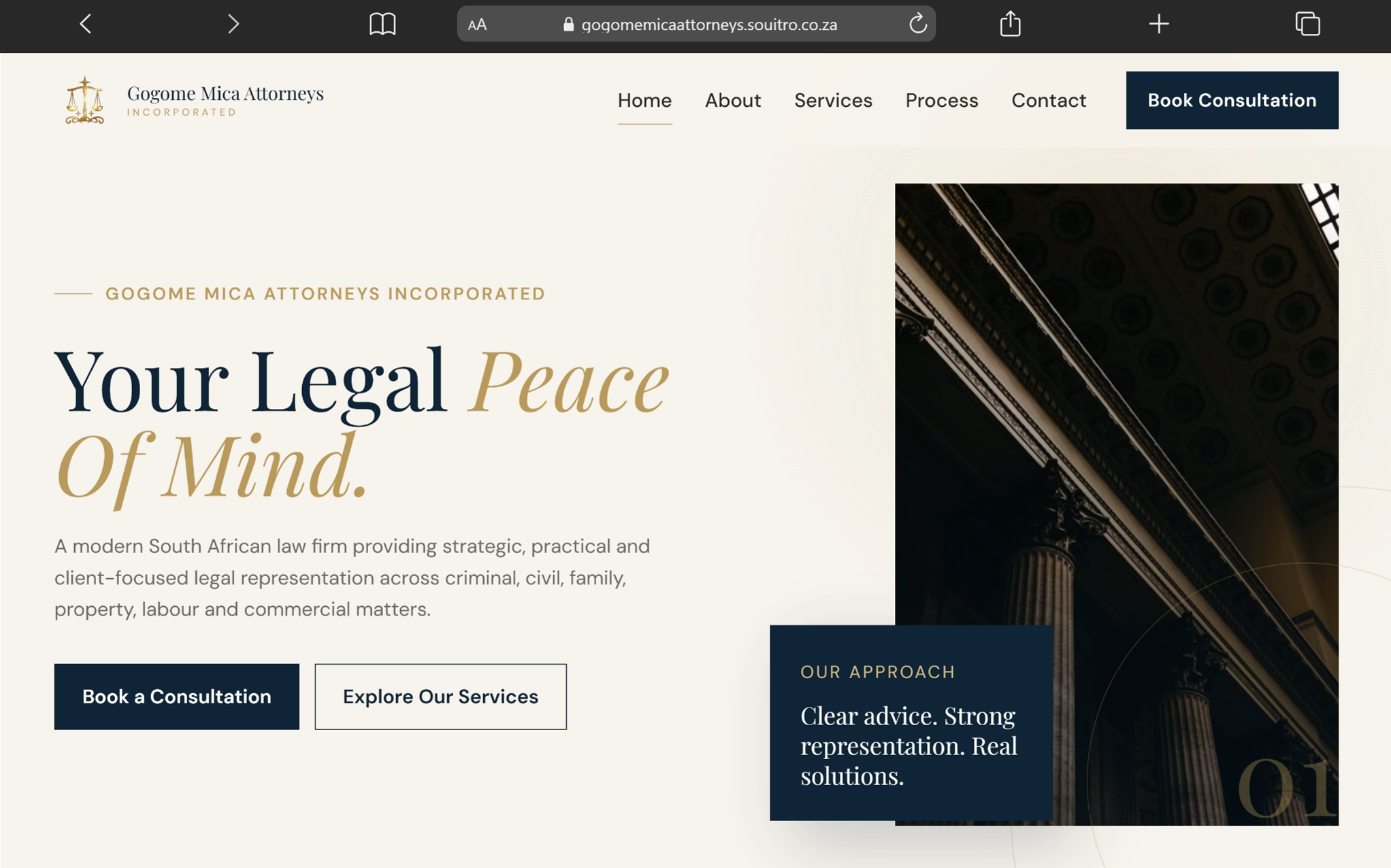 Gogome Mica Attorneys Incorporated - Souitro project