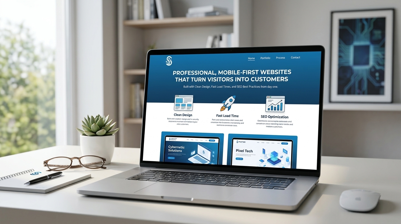 Custom Mobile-First Website Development - Souitro service